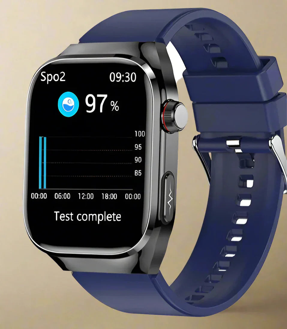 Advanced Health Smartwatch with ECG, Blood Sugar Monitoring, 2.04-Inch AMOLED Display – Waterproof Fitness Tracker 8