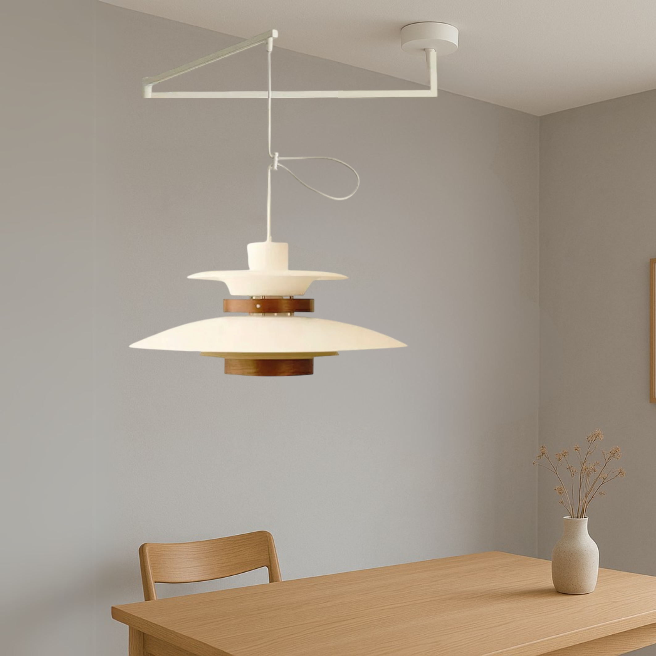 Aeronel | Adjustable Pendant Lamp for Kitchen Counter or Workspace