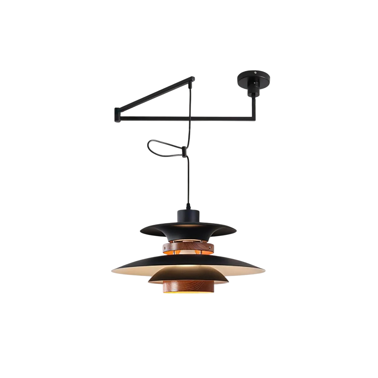 Aeronel | Modern Swing Arm Pendant Lamp 7