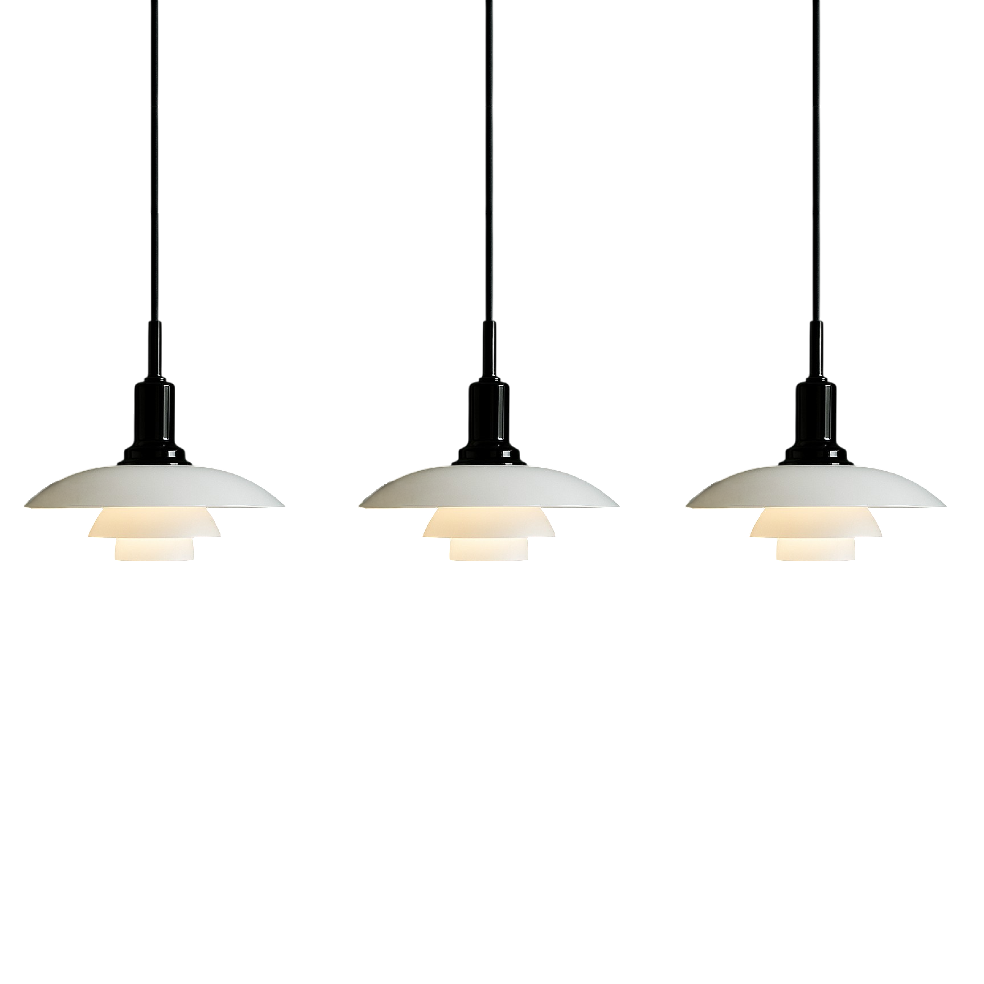 Aluris | Stylish 2/3 Head Danish Design Pendant Lamp 11
