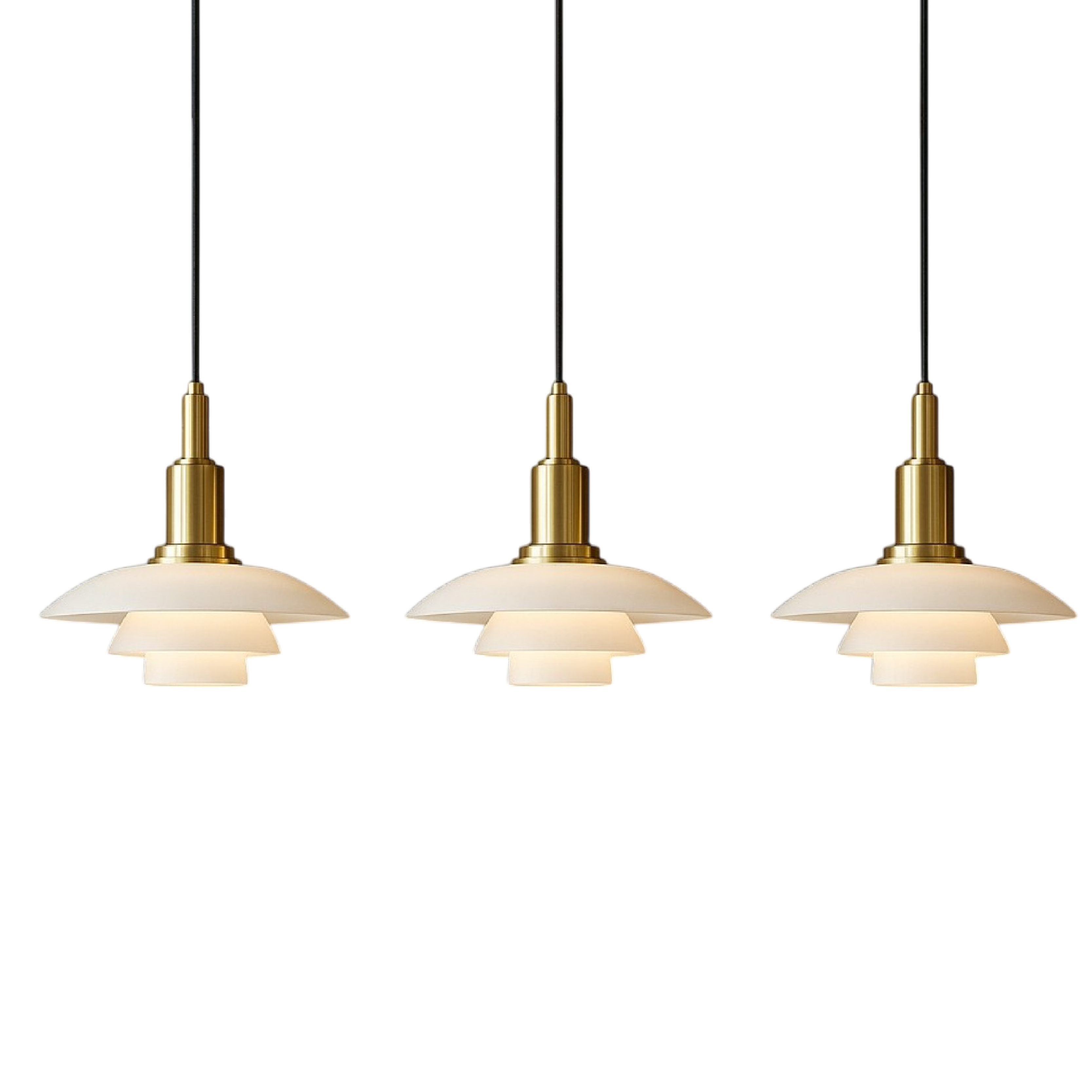 Aluris | Stylish 2/3 Head Danish Design Pendant Lamp 7