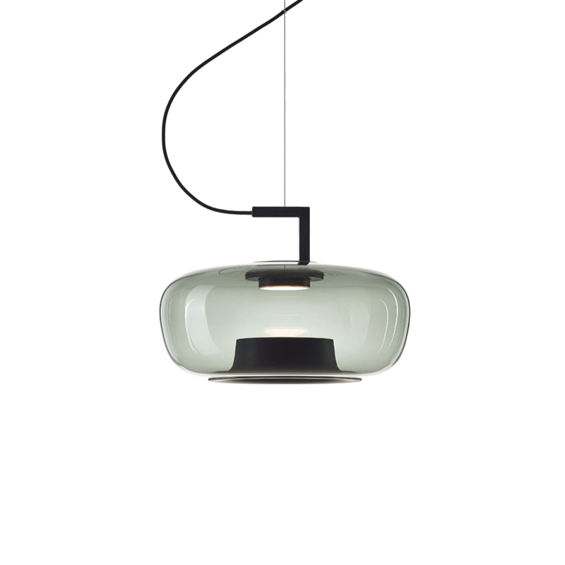 Amvora | Modern Minimalist Glass Pendant Light for Dining Room