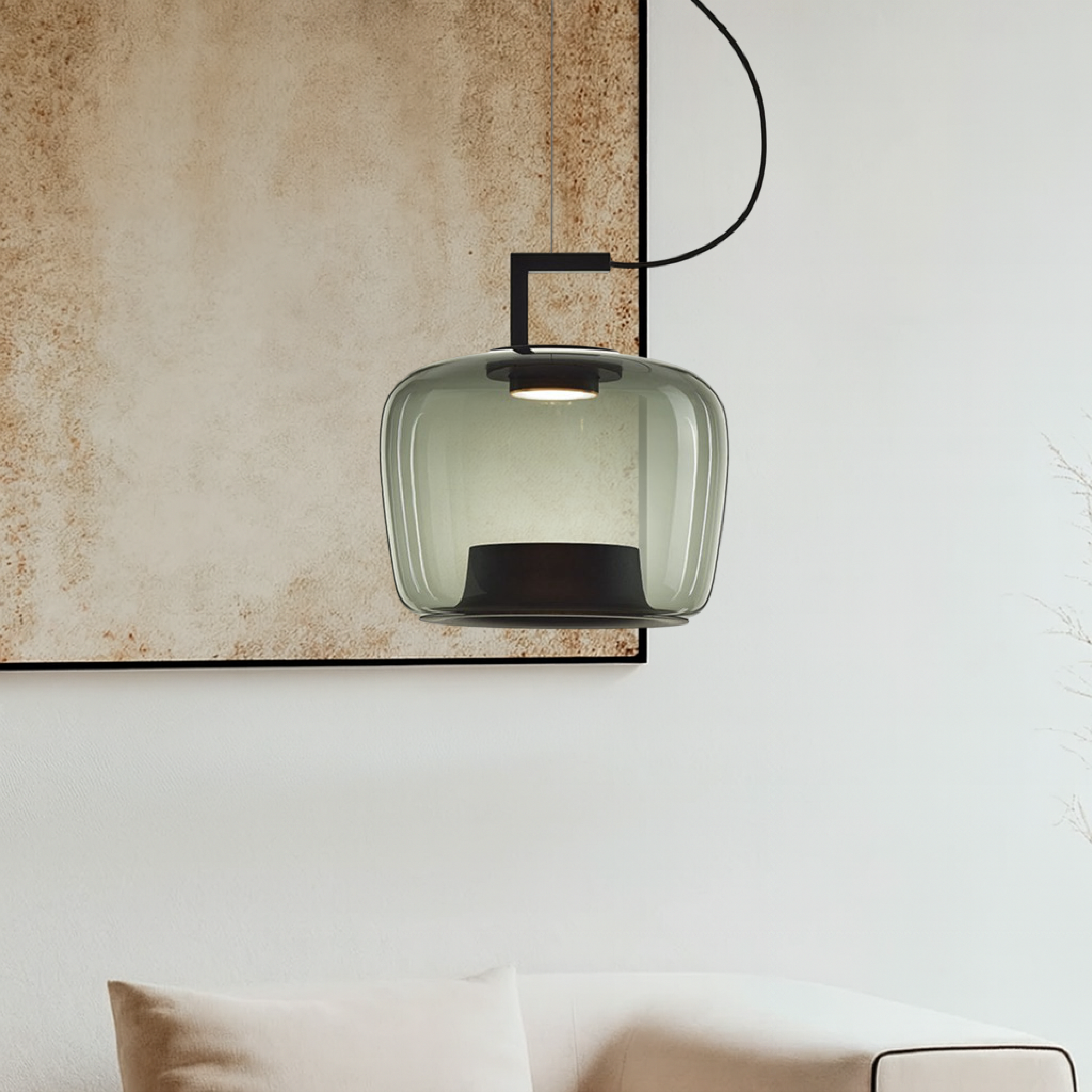 Amvora | Classic Glass Pendant Lamp 3