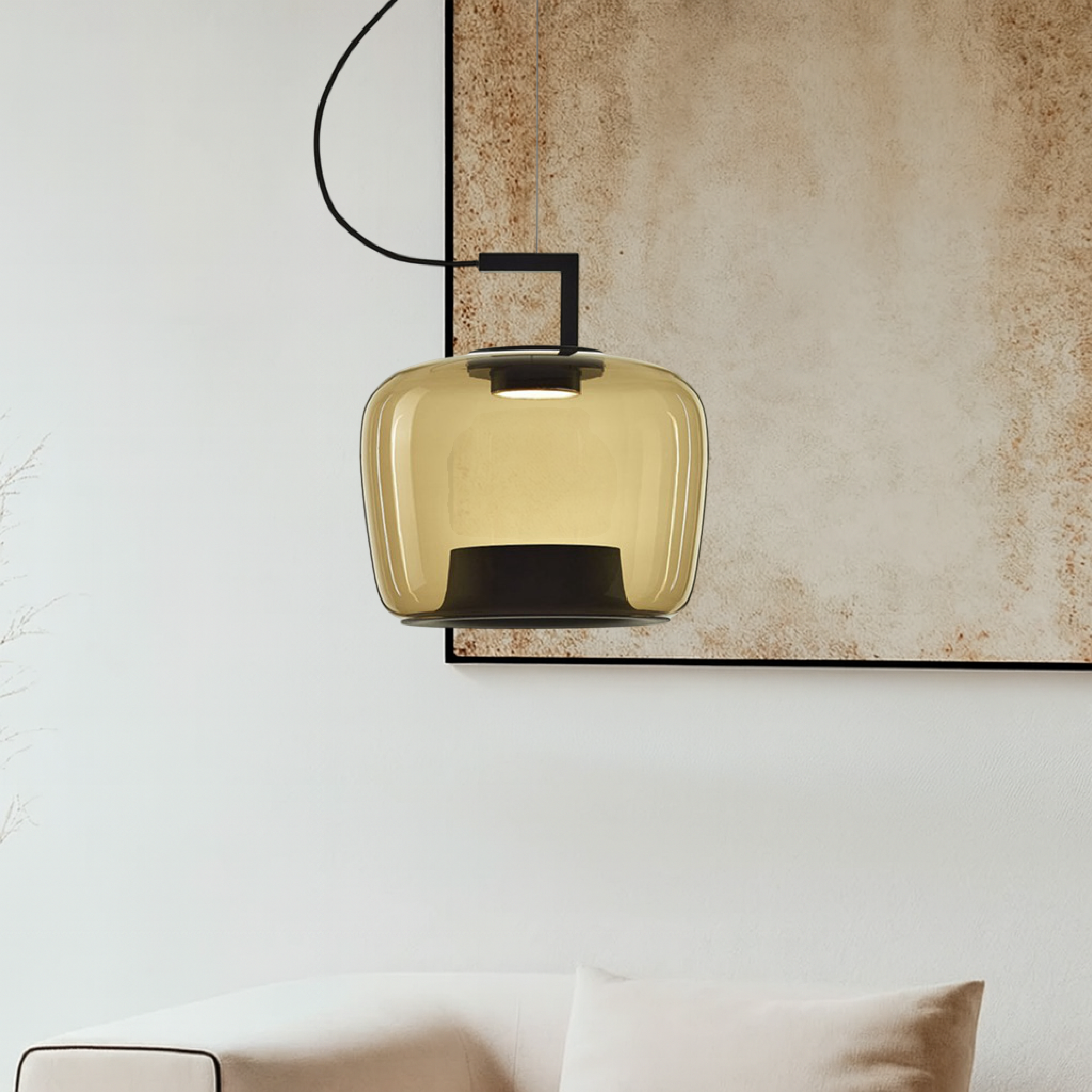 Amvora | Classic Glass Pendant Lamp 4