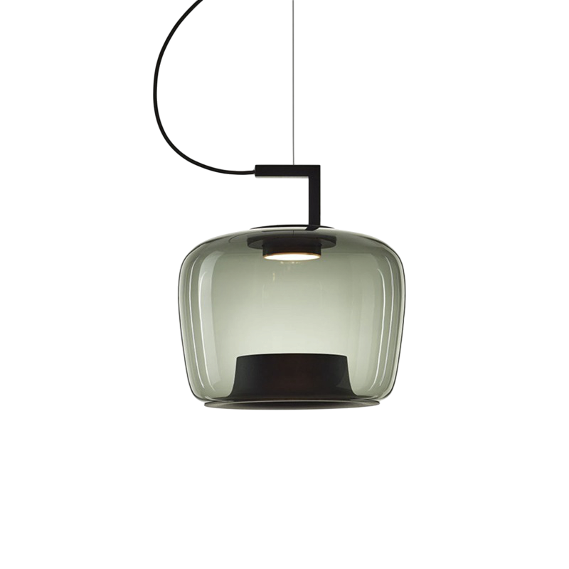Amvora | Modern Minimalist Glass Pendant Light for Dining Room