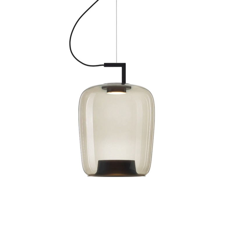 Amvora | Modern Minimalist Glass Pendant Light for Dining Room