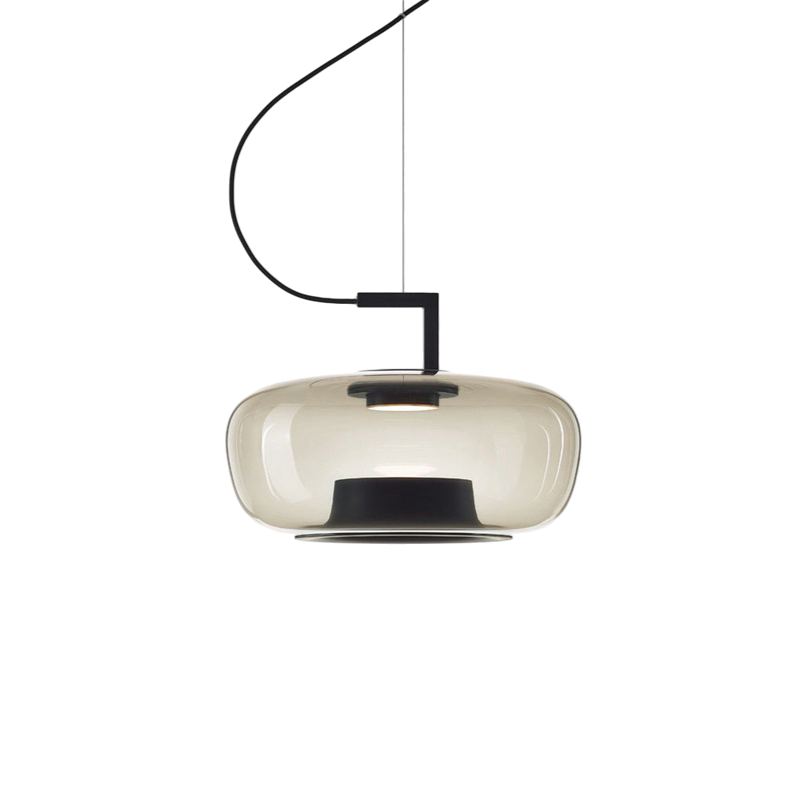 Amvora | Modern Minimalist Glass Pendant Light for Dining Room