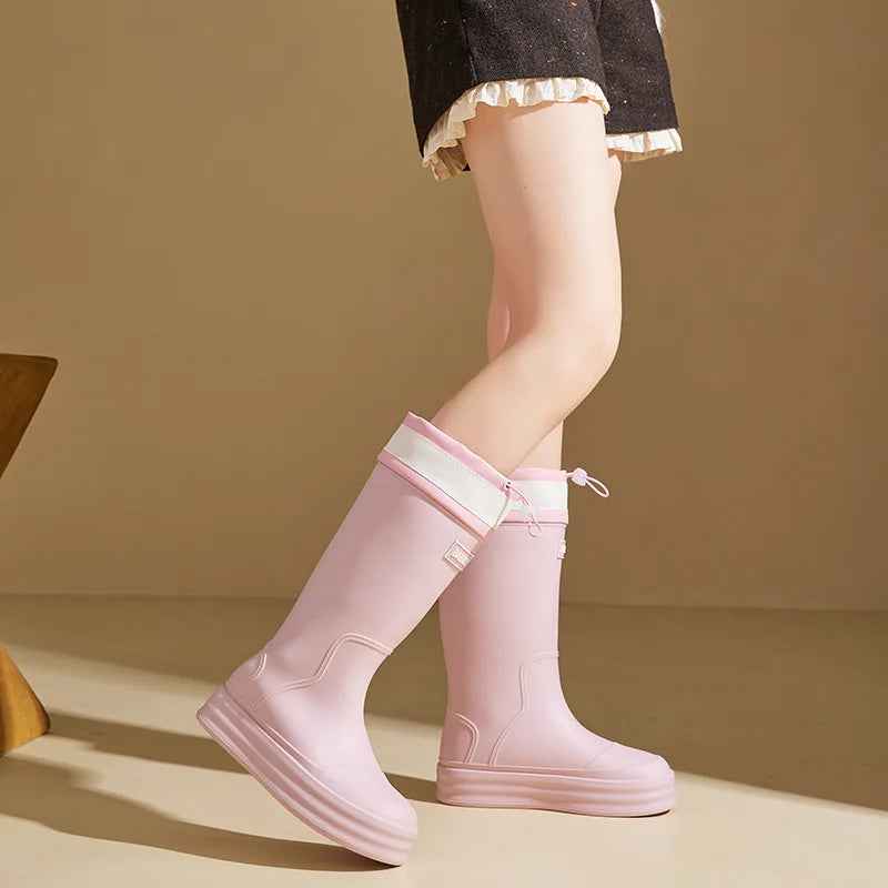 AquaBloom | Women’s Breathable Waterproof Anti-Slip Rain Boots