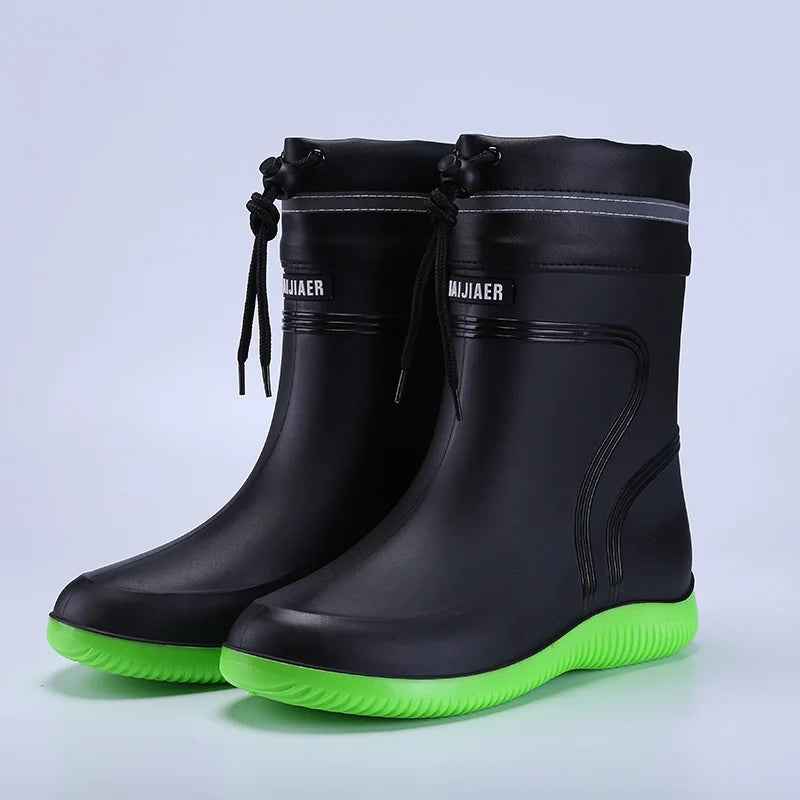 AquaGuard | Women’s Heavy-Duty Waterproof Rubber Rain Boots