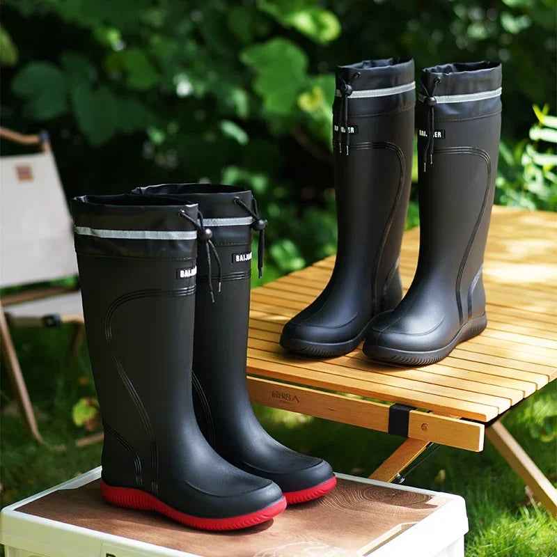 AquaGuard | Women’s Heavy-Duty Waterproof Rubber Rain Boots