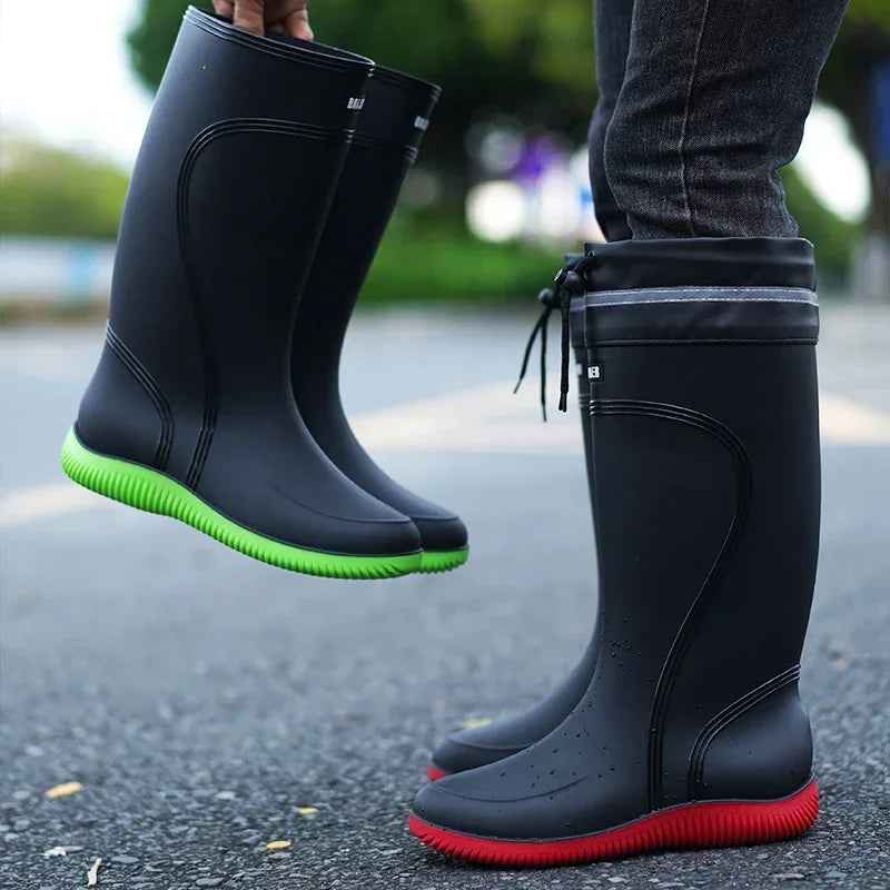 AquaGuard | Women’s Heavy-Duty Waterproof Rubber Rain Boots