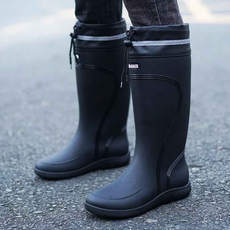 AquaGuard | Women’s Heavy-Duty Waterproof Rubber Rain Boots