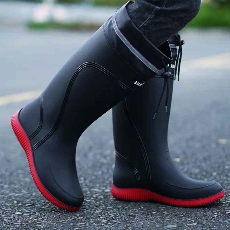 AquaGuard | Women’s Heavy-Duty Waterproof Rubber Rain Boots