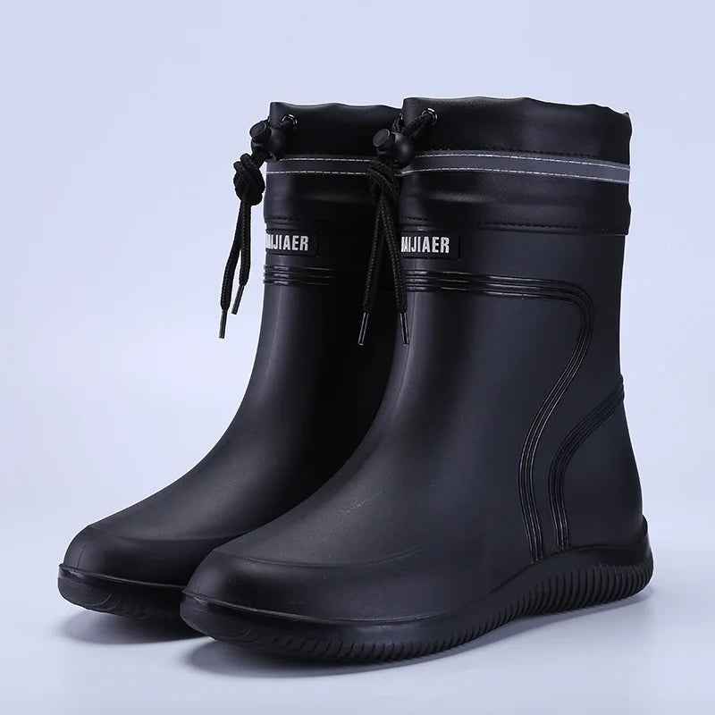 AquaGuard | Women’s Heavy-Duty Waterproof Rubber Rain Boots