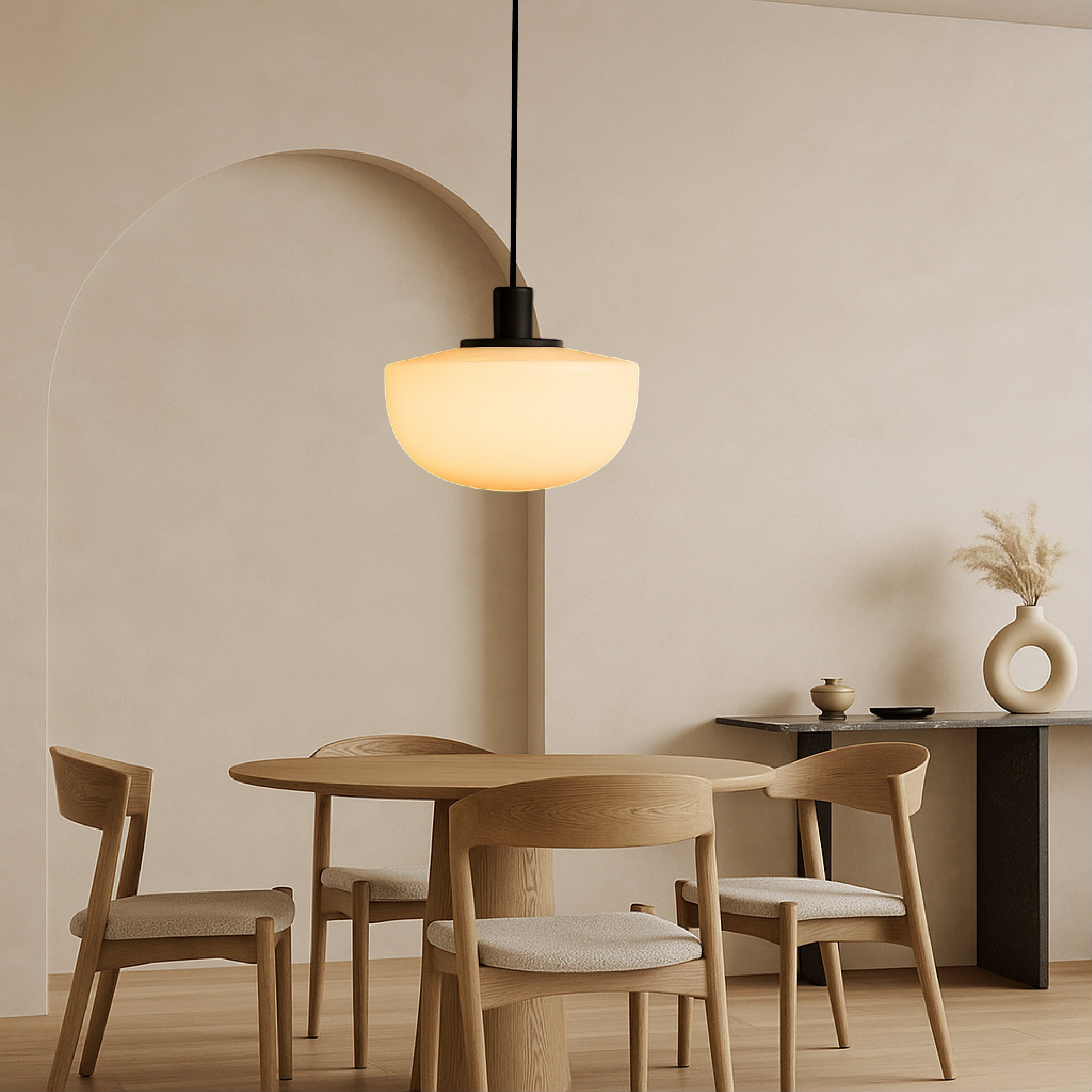 Arlumo | Clean Modern Ceiling Pendant Lamp for Dining Space