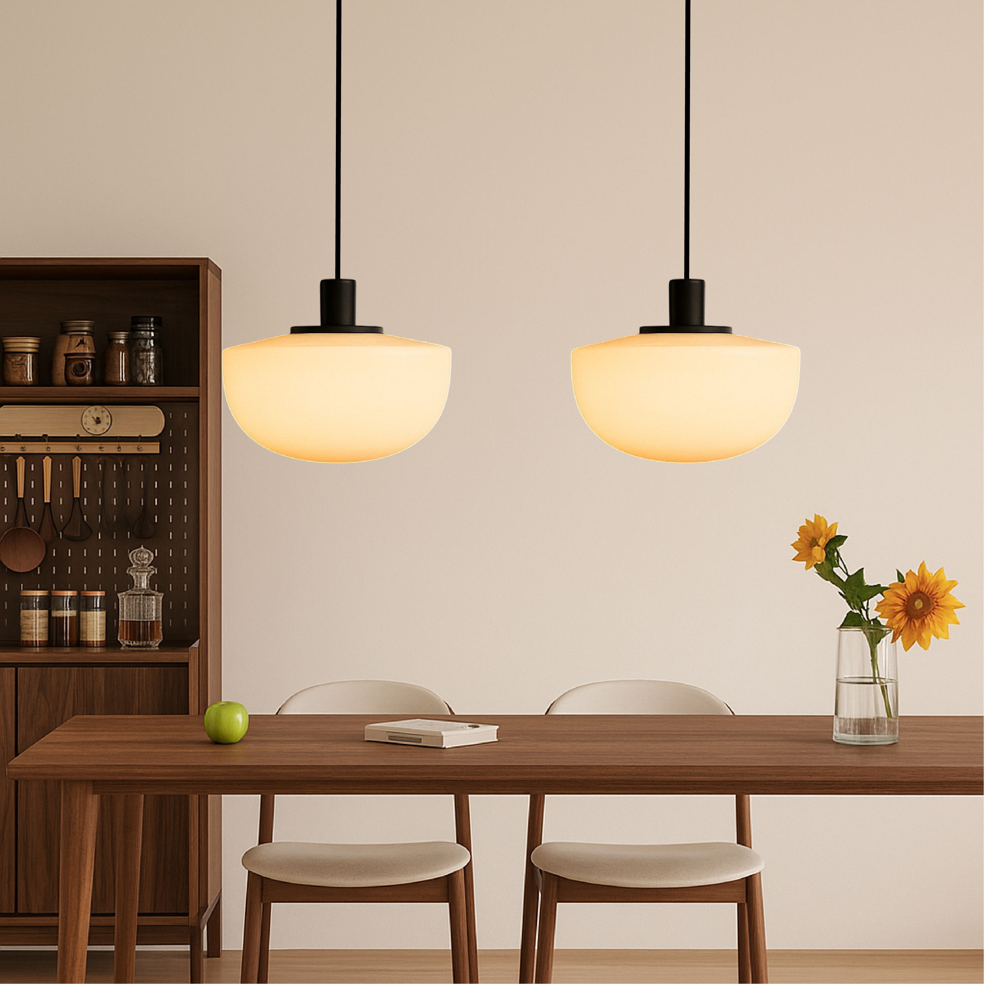 Arlumo | Clean Modern Ceiling Pendant Lamp for Dining Space