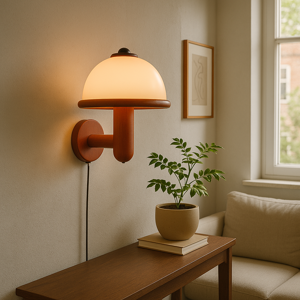 Aurisca | Artistic Mushroom Wall Lamp for Stylish Interior 1