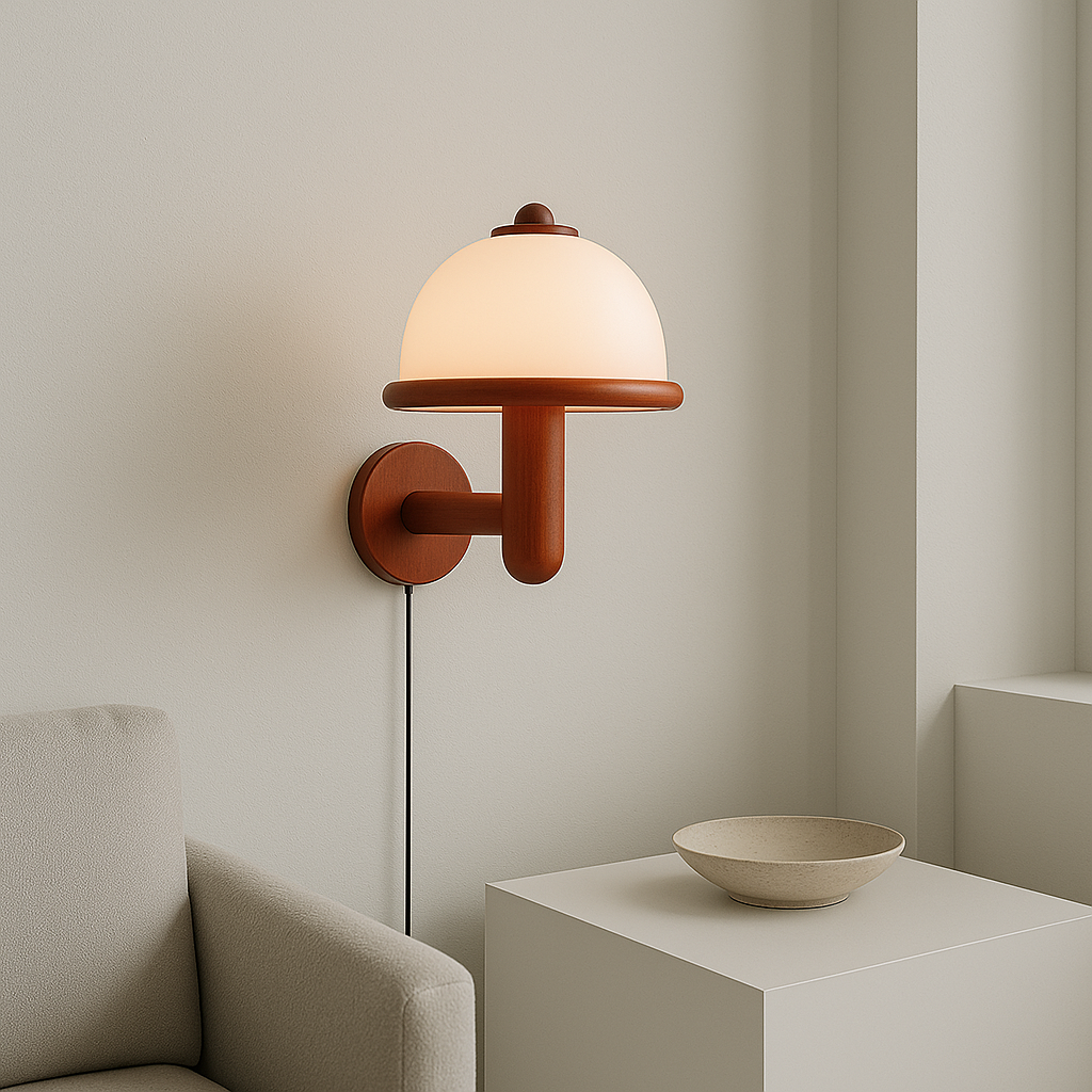 Aurisca | Artistic Mushroom Wall Lamp for Stylish Interior 3