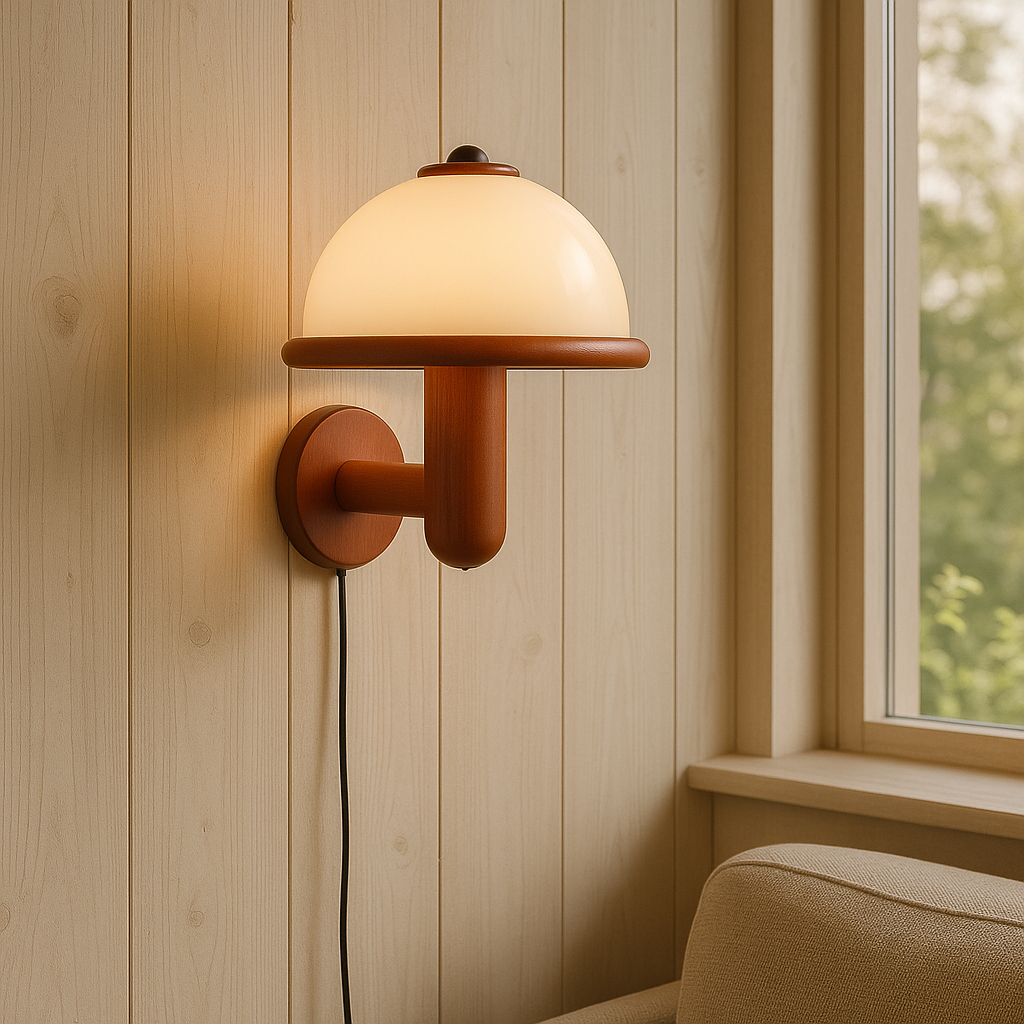 Aurisca | Artistic Mushroom Wall Lamp for Stylish Interior 4