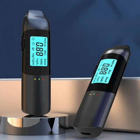 BreathCheck | Instant Digital Breathalyzer with Fast USB Rechargeable Results 1