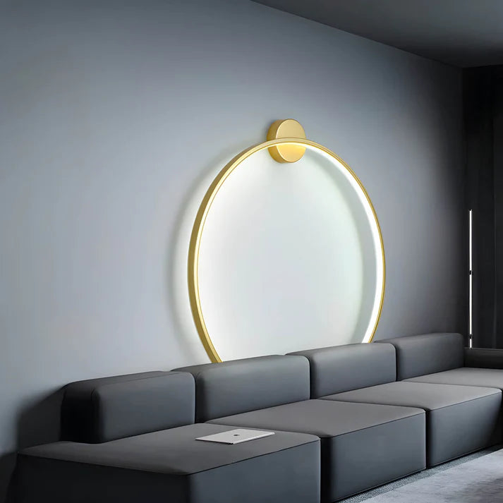 Brivian | Sophisticated Ring Wall Lamp with Refined Curves 5