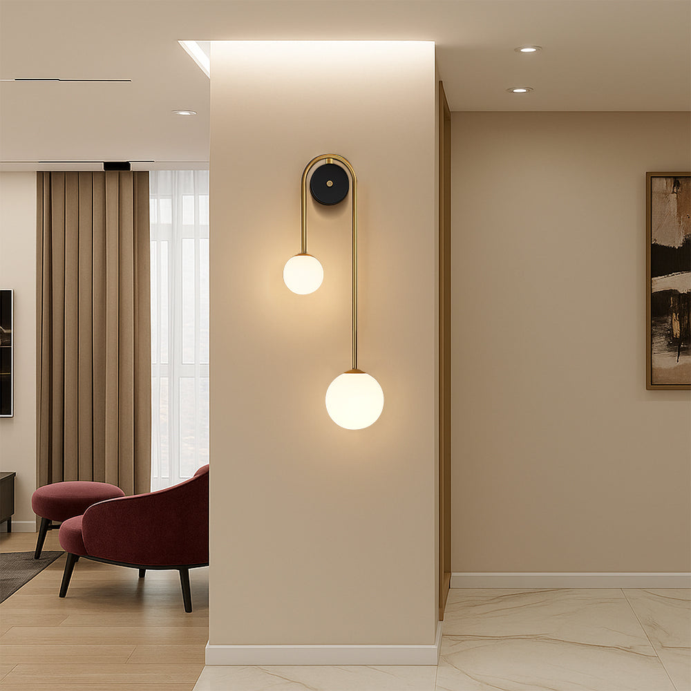 Brivra | Modern Arch Wall Lamp for Minimalist Elegance 2