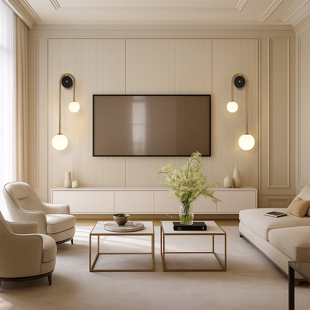 Brivra | Modern Arch Wall Lamp for Minimalist Elegance 5