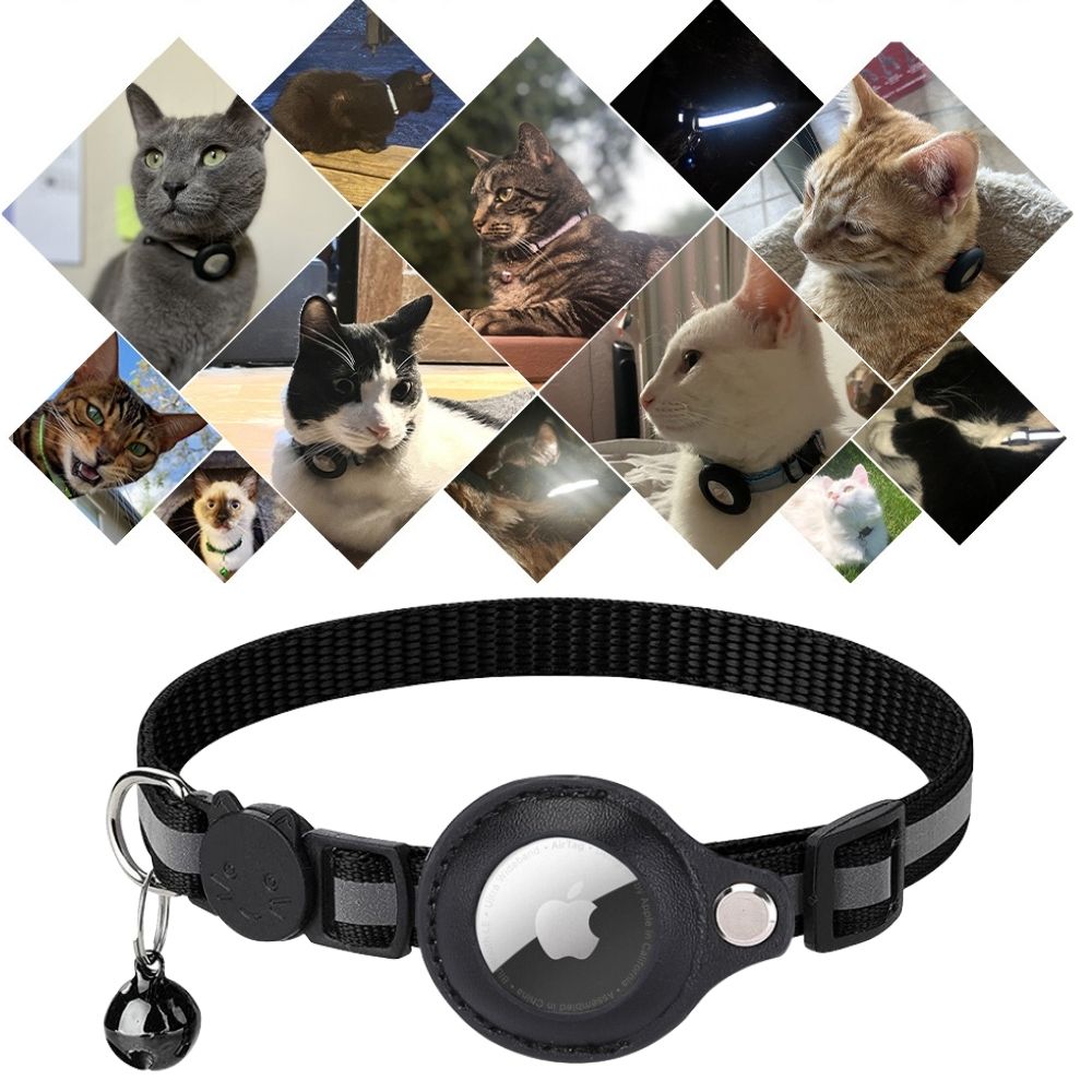 Cat GPS Tracker Collar with Quick Release Closure and Reflective Design for Enhanced Night Visibility 5