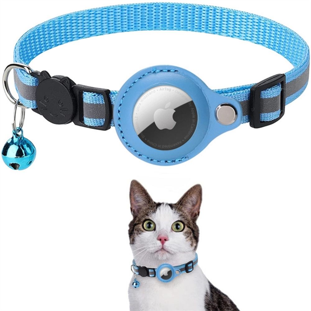 Cat GPS Tracker Collar with Quick Release Closure and Reflective Design for Enhanced Night Visibility 6