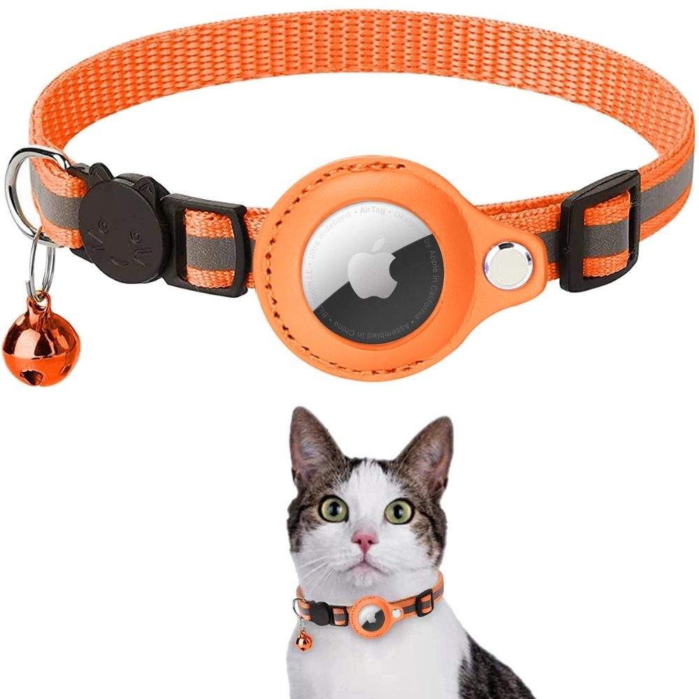 Cat GPS Tracker Collar with Quick Release Closure and Reflective Design for Enhanced Night Visibility 7