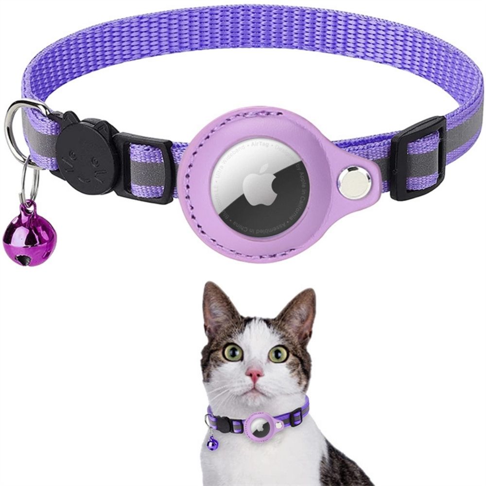 Cat GPS Tracker Collar with Quick Release Closure and Reflective Design for Enhanced Night Visibility 9