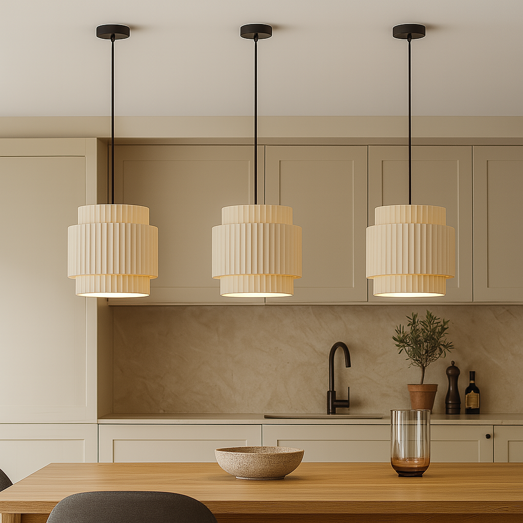 Ceramic Colored Hanging Lamp 4