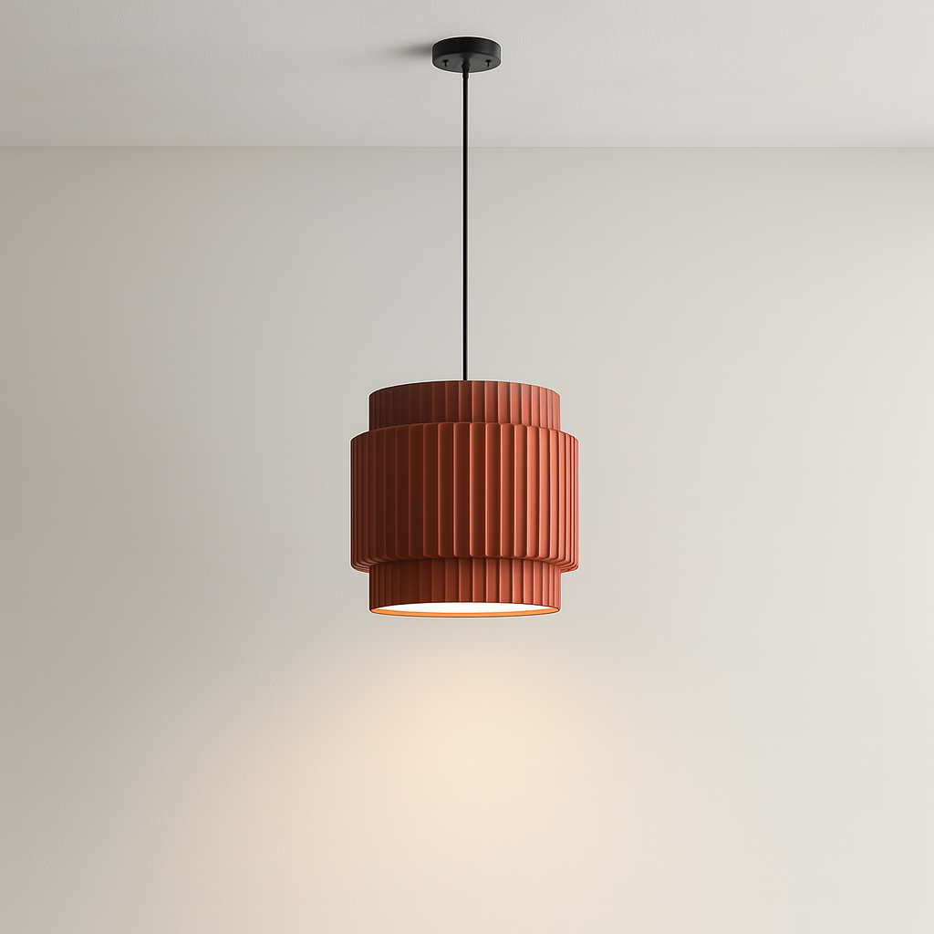 Ceramic Colored Hanging Lamp 5