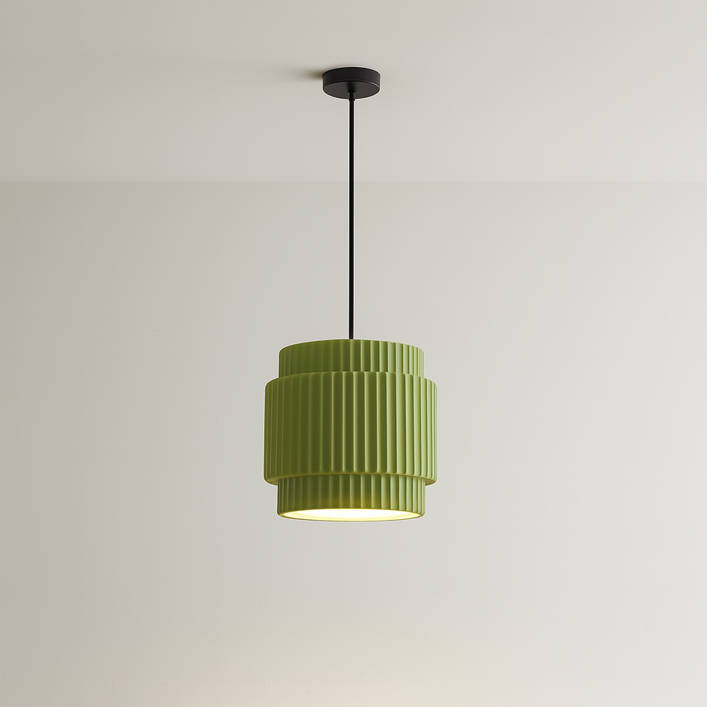 Ceramic Colored Hanging Lamp 6