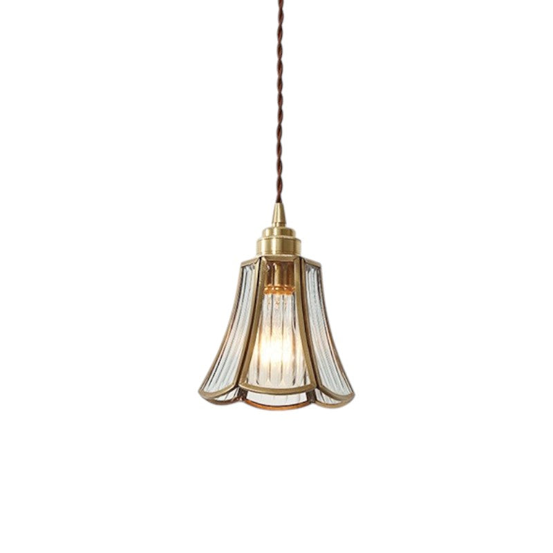 Clarune | Vintage-inspired Glass Pendant Lamp 6
