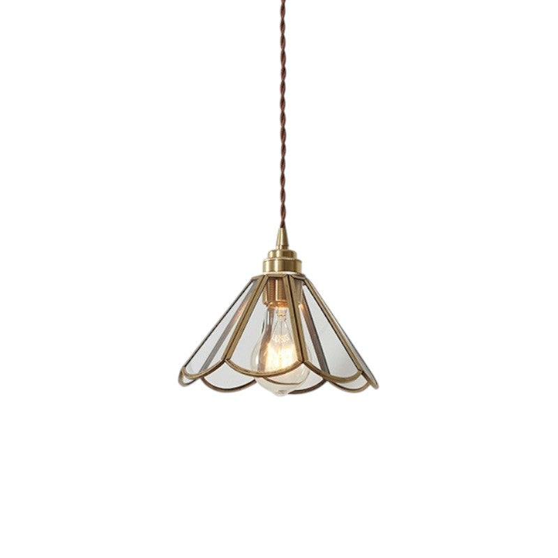 Clarune | Vintage-inspired Glass Pendant Lamp 7