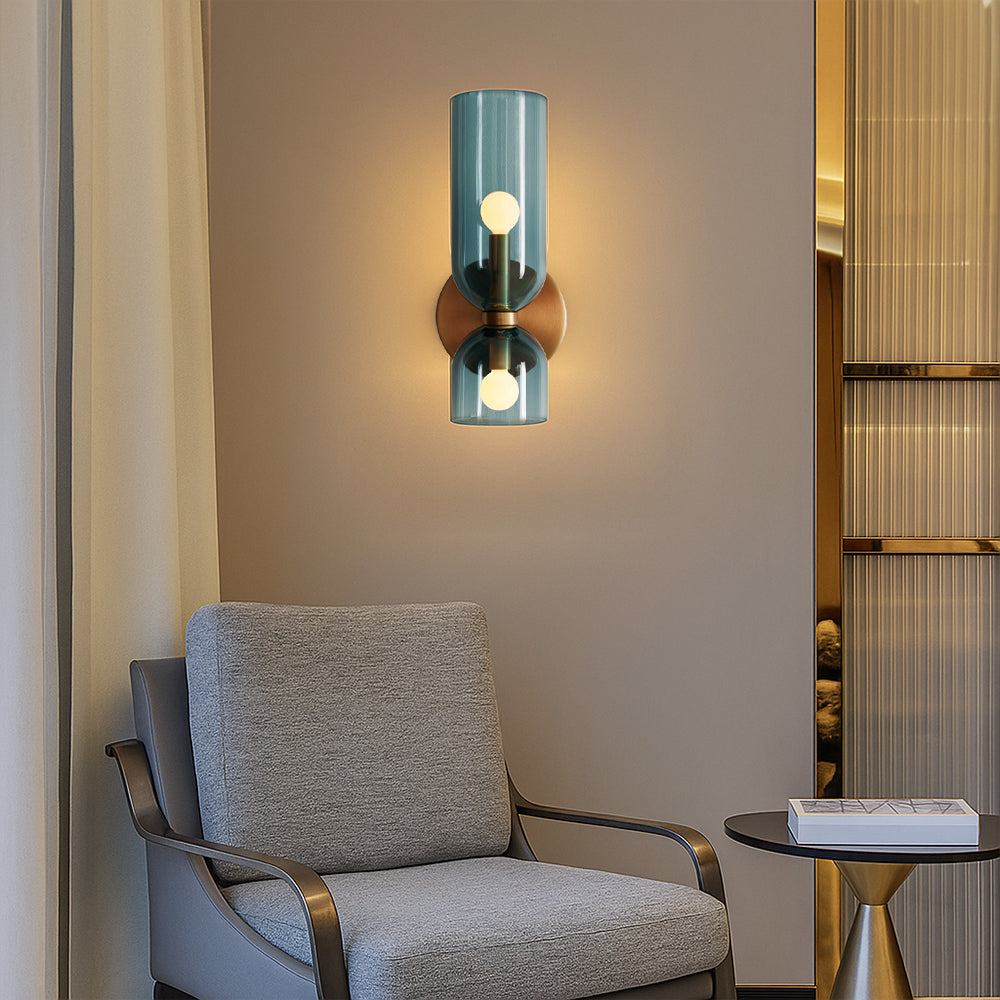 Clarva | Sculptural Glass Wall Lamp for Timeless Home Living 8