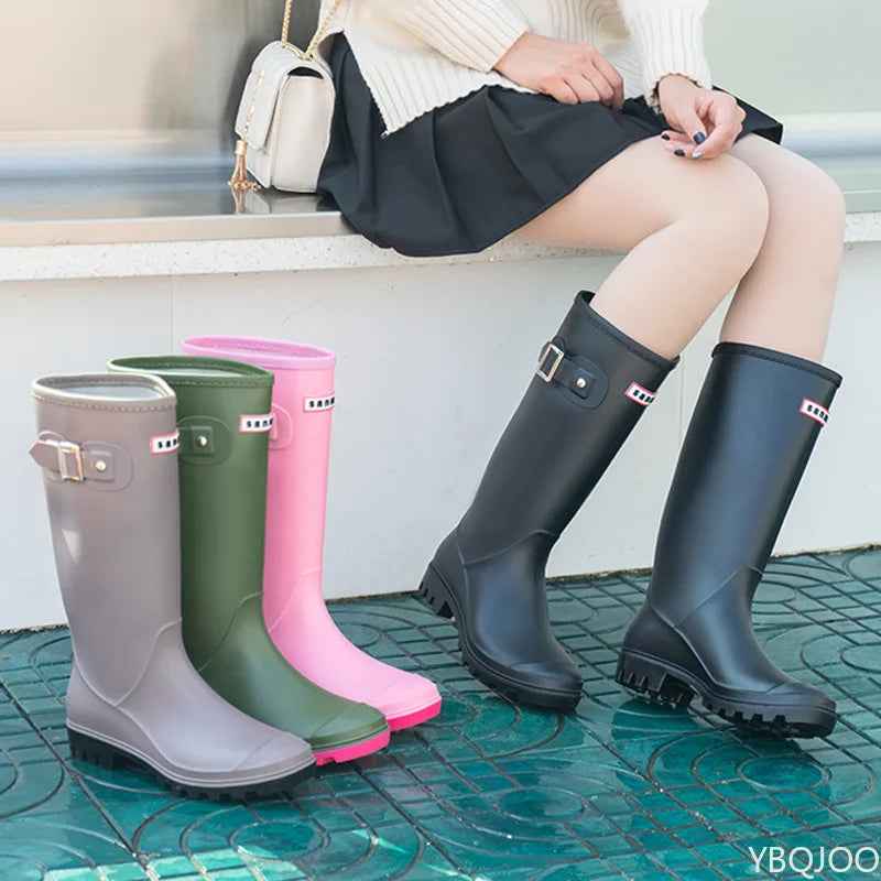 CozyShield | Women’s Faux Fur Lined Waterproof Rain Boots