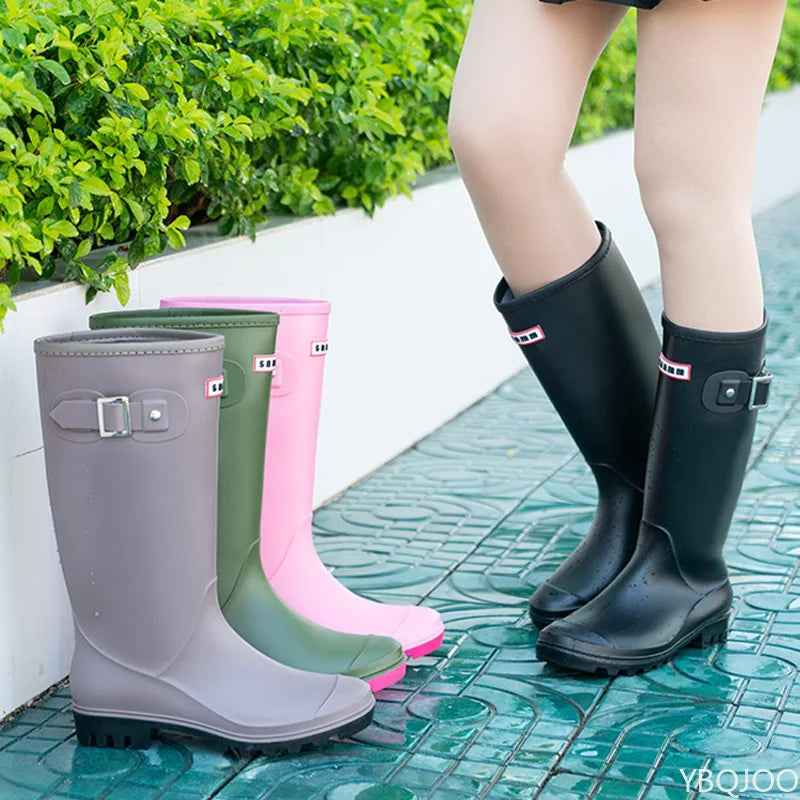 CozyShield | Women’s Faux Fur Lined Waterproof Rain Boots