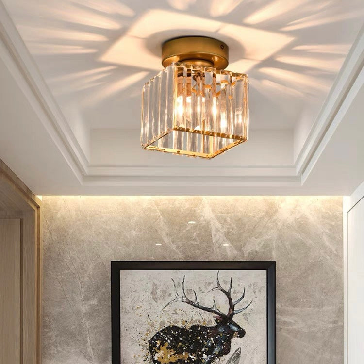 Crystal Glass Ceiling Light for Modern Interiors 11