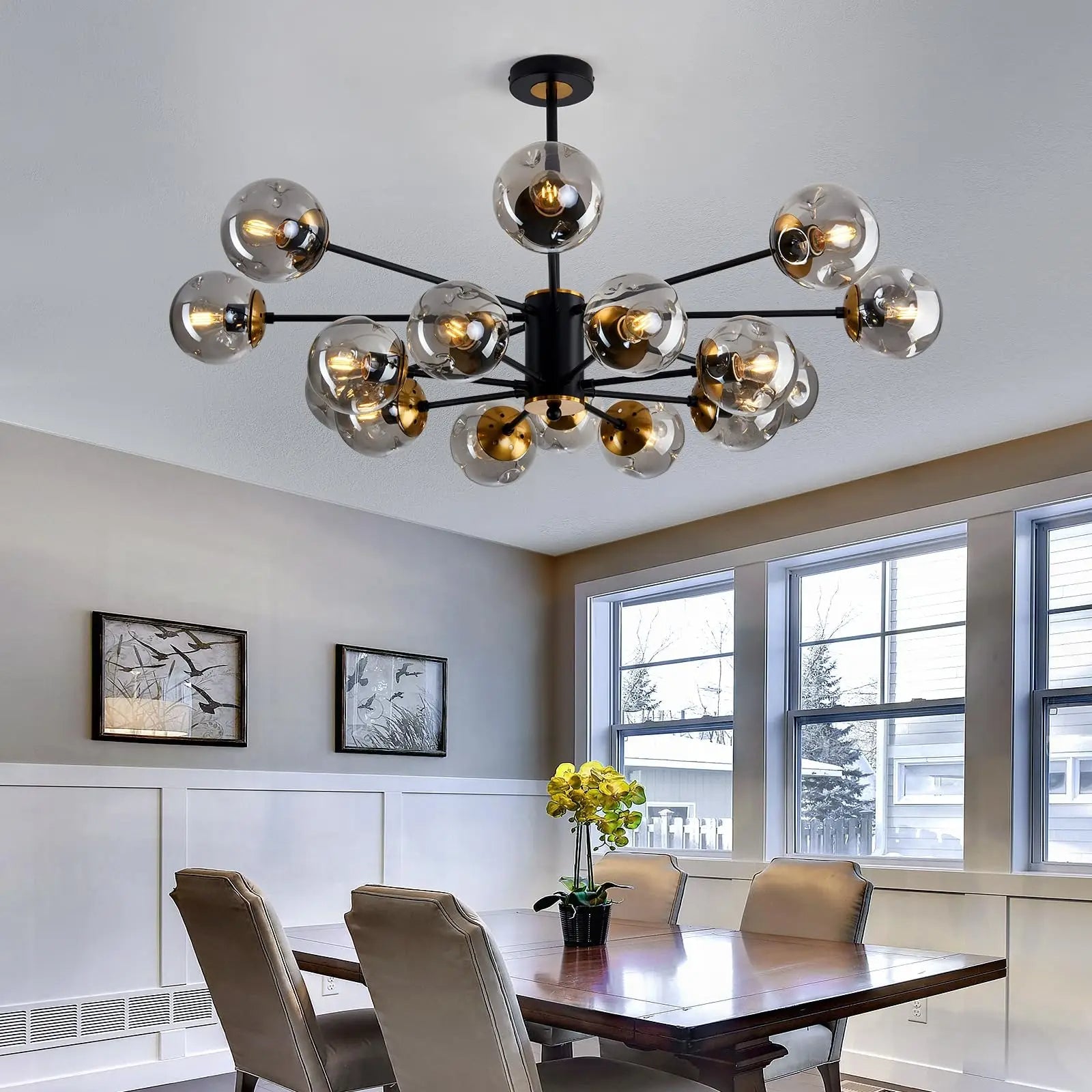 Cyrin | Elegant Scandinavian Style Chandelier 2