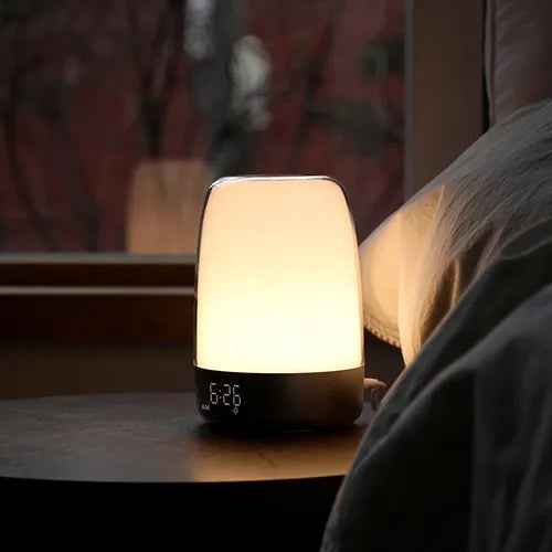 DawnGlow | Sunrise Alarm Clock with Adjustable Light & Sound Settings