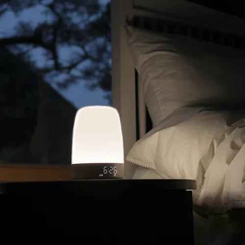 DawnGlow | Sunrise Alarm Clock with Adjustable Light & Sound Settings
