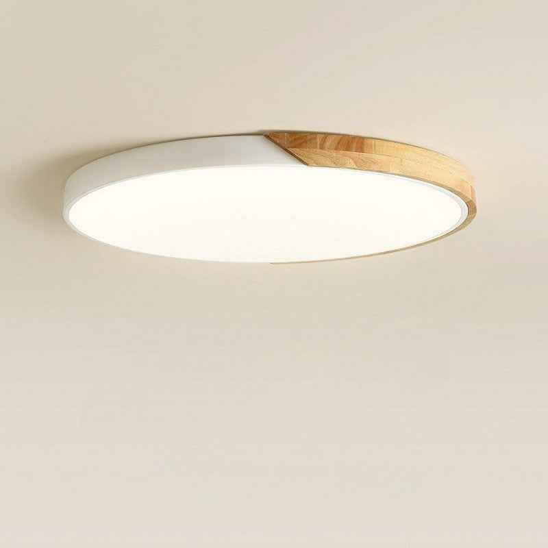 Elaris | Elegant Scandinavian-style Wooden Ceiling Lamp