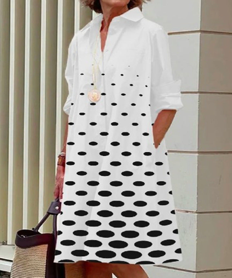 Elegant Casual Printed Women's Dress - Flattering Summer Style for Any Occasion 13