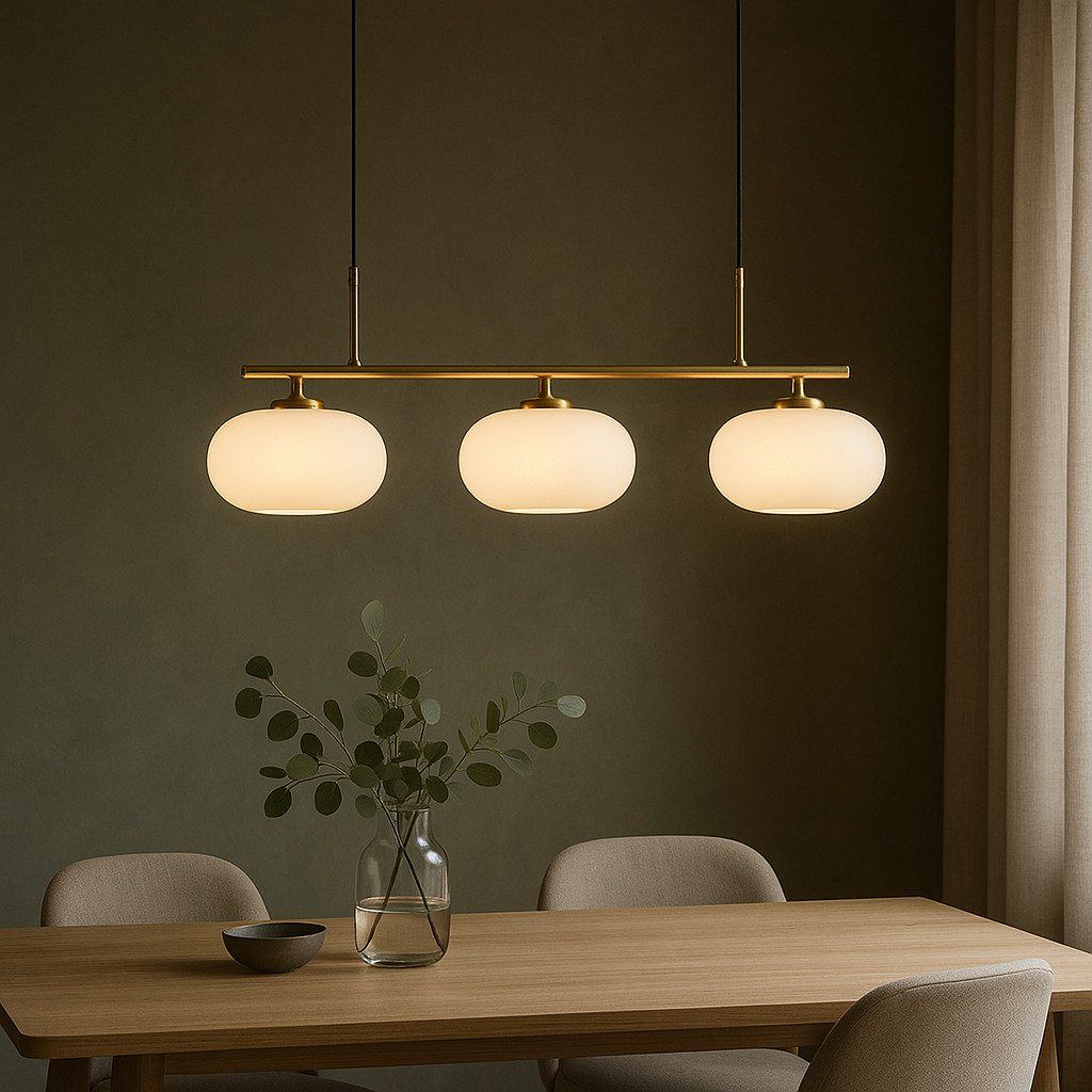 Elyra | Modern Style Bauhaus 3-head Pendant Lamp 6