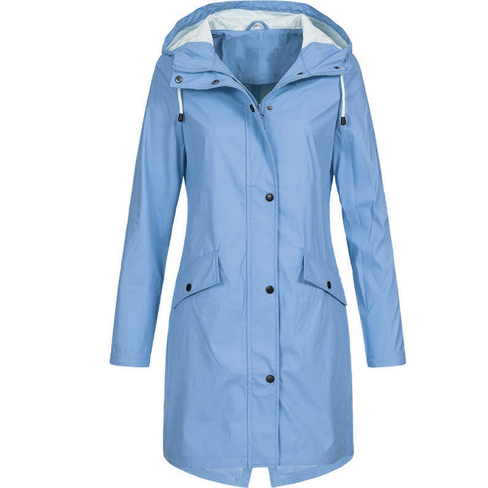 Emily | Stylish Waterproof Hooded Rain Jacket 4
