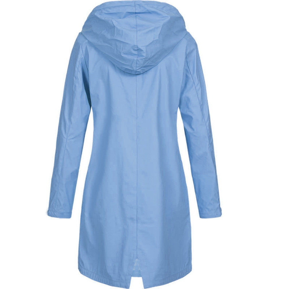 Emily | Stylish Waterproof Hooded Rain Jacket 8