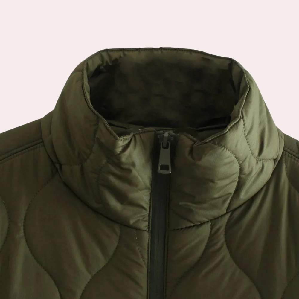 Esma | Women's Lightweight Quilted Short-Sleeve Winter Jacket 4