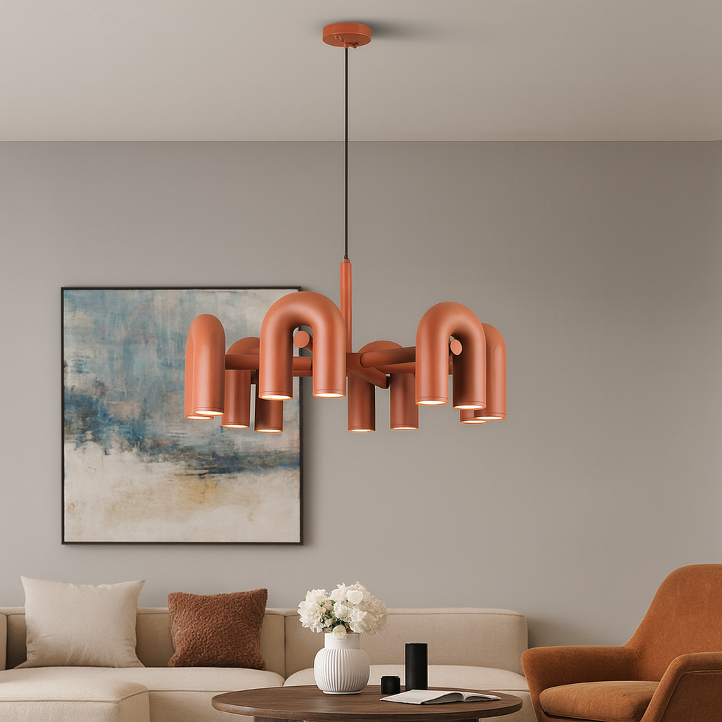 Evania | Modern Bauhaus Inspired Chandelier 3